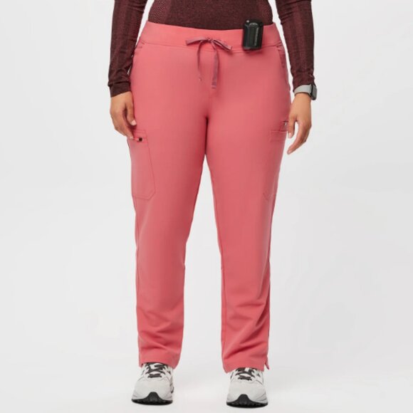 Figs Scrub Set! Desert Rose Raefela Top & High Waisted Yola Tall Skinny Pants - Picture 2 of 2